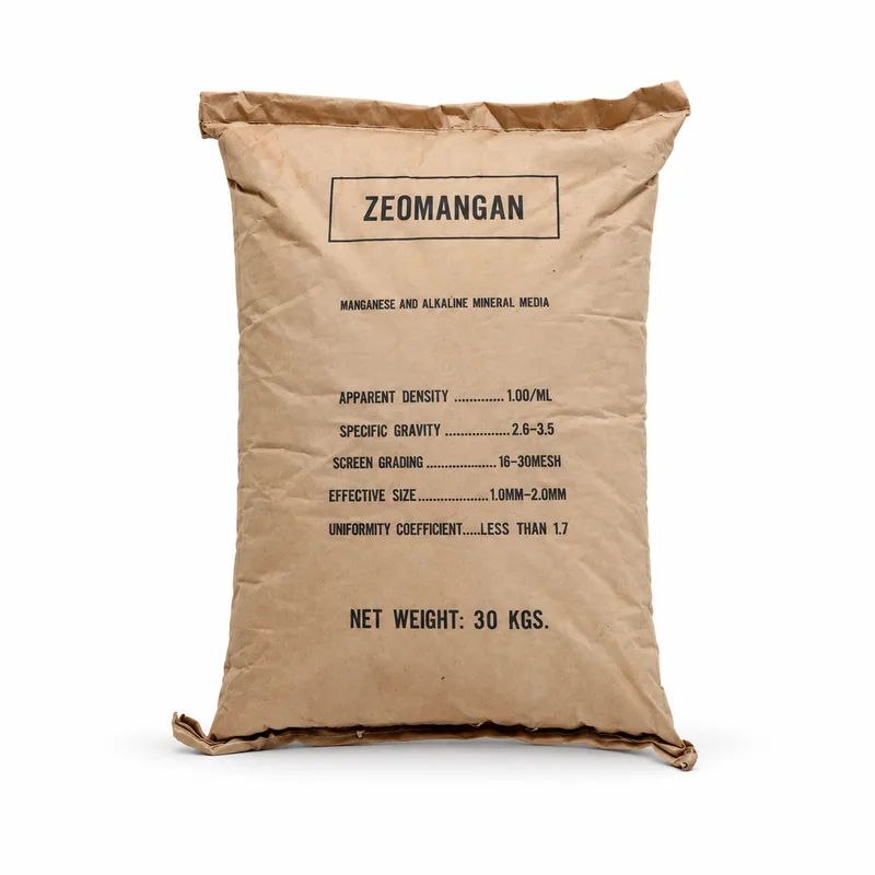 Zeomangan Manganese Zeolite Water Treatment Filter Media – 30 KG