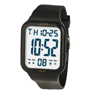 LASIKA W-F157 Large Display Digital Wrist Watch – Black