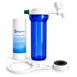 Aqua Pro PP Sediment Water Filter Housing Set with Tap & Cartridge
